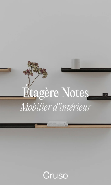 ÉTAGÈRES NOTES